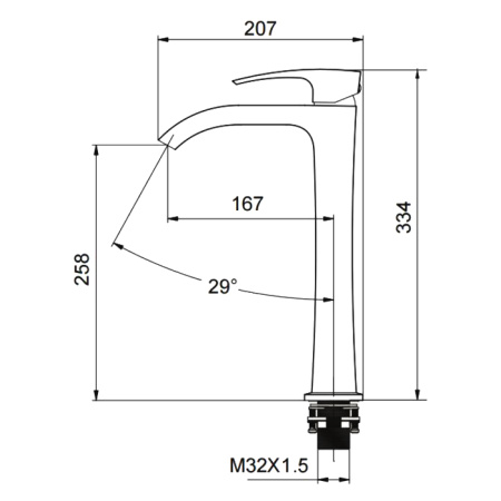 Смеситель Gappo G1007-86