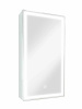 Шкаф зеркальный Continent Allure с подсветкой LED 35х65 левый