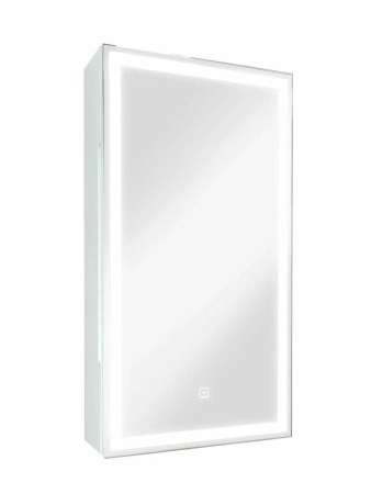 Шкаф зеркальный Continent Allure с подсветкой LED 35х65 левый