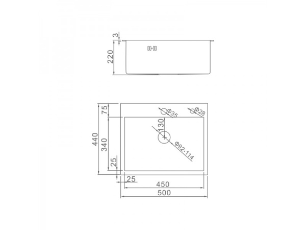 Кухонная мойка премиум Gerhans K35044