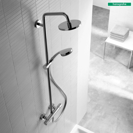 Душевая система Hansgrohe Croma Showerpipe 1jet 27223000