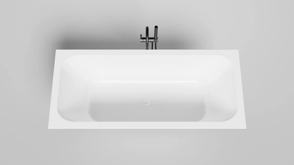 Ванна из искусственного камня Salini Orlanda axis kit 170x75 (S-Sense, глянцевый)