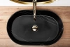 Умывальник Rea Nadia 60 black matt stone U8565