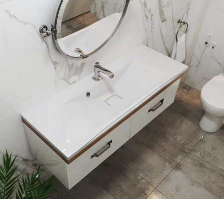 Умывальник мебельный Madera Milen 120