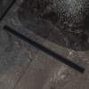Душевой лоток Roxen Black Glass 60