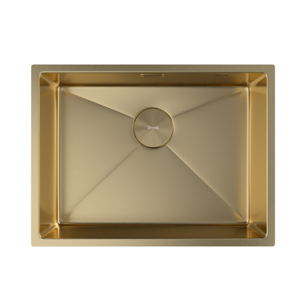Кухонная мойка Zorg Zerox U/IF 60х45 PVD Gold