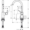Смеситель Hansgrohe Talis 210 32082000