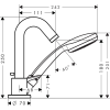 Смеситель Hansgrohe Logis 71310000