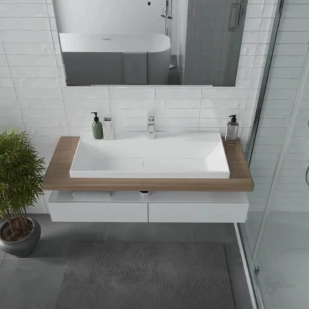 Умывальник мебельный Madera Classica Slim 80