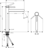 Смеситель Hansgrohe Finoris 76070700