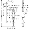 Смеситель Hansgrohe Logis 71861000