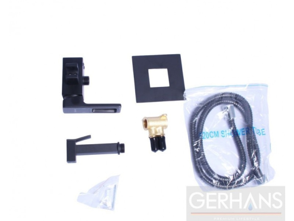 Смеситель встраиваемый с гигиеническим душем Gerhans K15227B