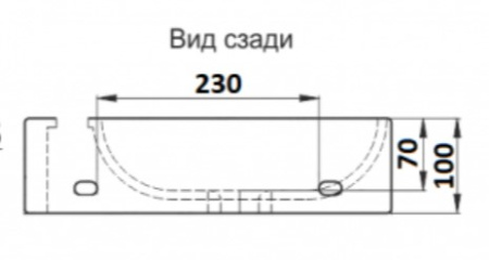 Умывальник CeramaLux 78204L