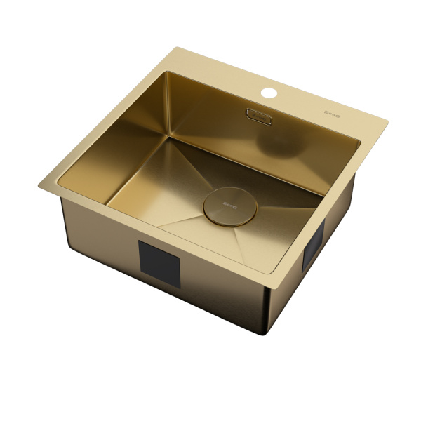 Кухонная мойка Zorg Zerox IF 50х50 PVD Gold Кухонная мойка Zorg Zerox IF 50х50 PVD Gold