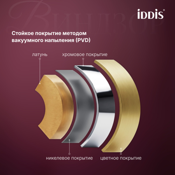 Смеситель для умывальника Iddis Windsor WINMG00i01 Смеситель для умывальника Iddis Windsor WINMG00i01