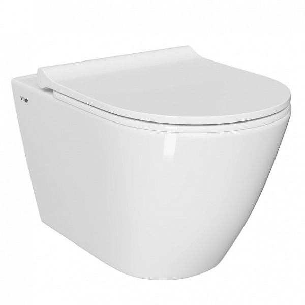 Комплект инсталляции Vitra с унитазом Sanibelle с кнопкой хром