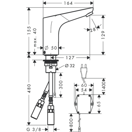 Смеситель Hansgrohe Focus 31174000