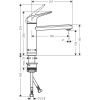 Смеситель Hansgrohe Focus 71807000