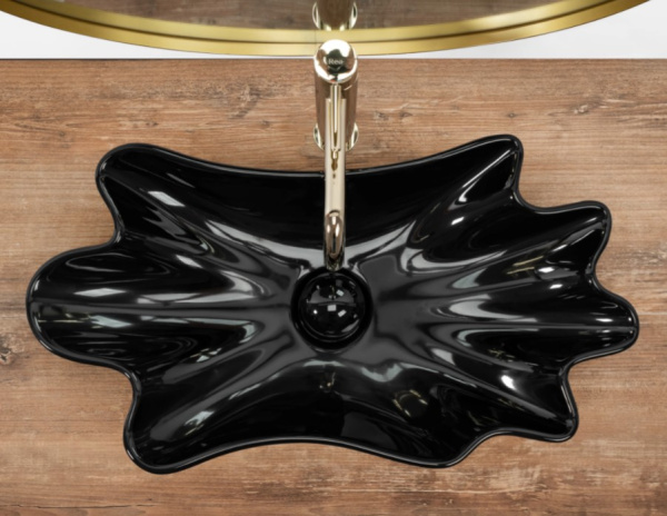 Умывальник Rea Infinity Black U3401