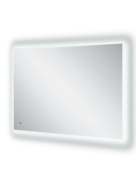 Зеркало Continent Meridian White LED 80х60 с бесконтактным сенсором