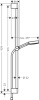 Душевой гарнитур Hansgrohe Pulsify Relaxation 105 3jet 24170700