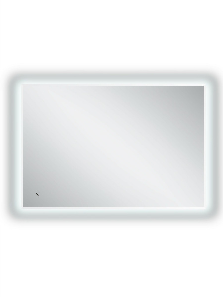 Зеркало Continent Meridian White LED 80х60 с бесконтактным сенсором