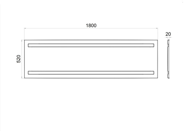Экран для ванны Европа 180