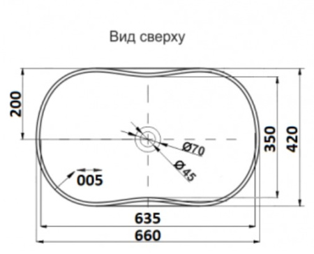 Умывальник CeramaLux 503
