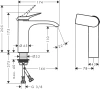 Смеситель Hansgrohe Vivenis 75024670
