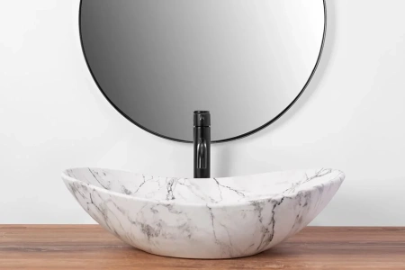 Умывальник Rea Royal Statuario Marble Matt U8010
