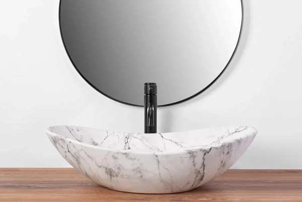 Умывальник Rea Royal Statuario Marble Matt U8010