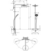 Душевая система термостатическая Hansgrohe Raindance Select Showerpipe 2jet 27129000