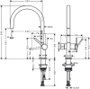 Смеситель Hansgrohe Talis 72805800