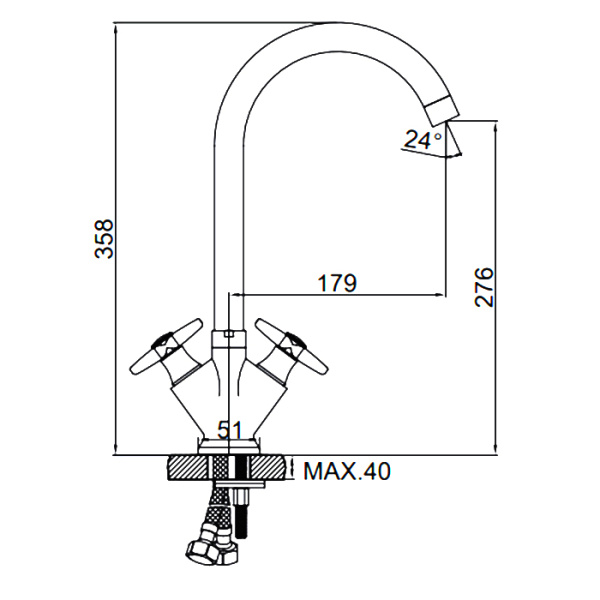Смеситель Ledeme L4099-4 Смеситель Ledeme L4099-4