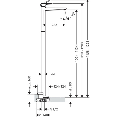 Смеситель Hansgrohe Metropol 32530000
