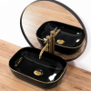 Умывальник Rea Belinda Black Gold Edge U8796