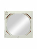 Зеркало Continent Millenium Brown LED 80х80