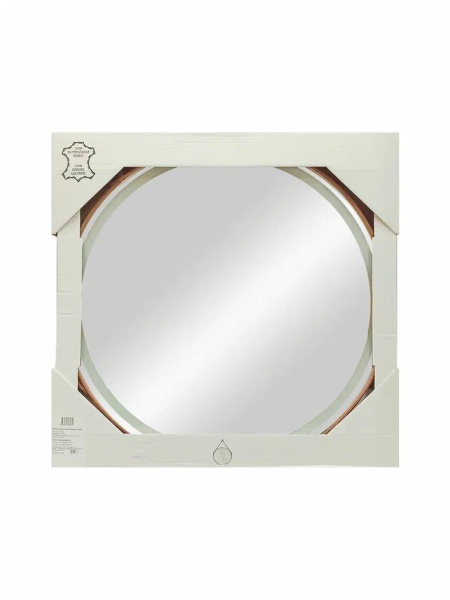 Зеркало Continent Millenium Brown LED 80х80