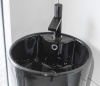 Умывальник Rea Blanka Black U6635