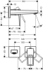 Смеситель Hansgrohe Metropol 74525000