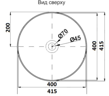 Умывальник CeramaLux 9381