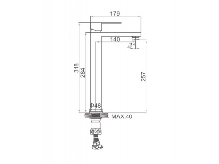 Смеситель Ledeme L71125Y