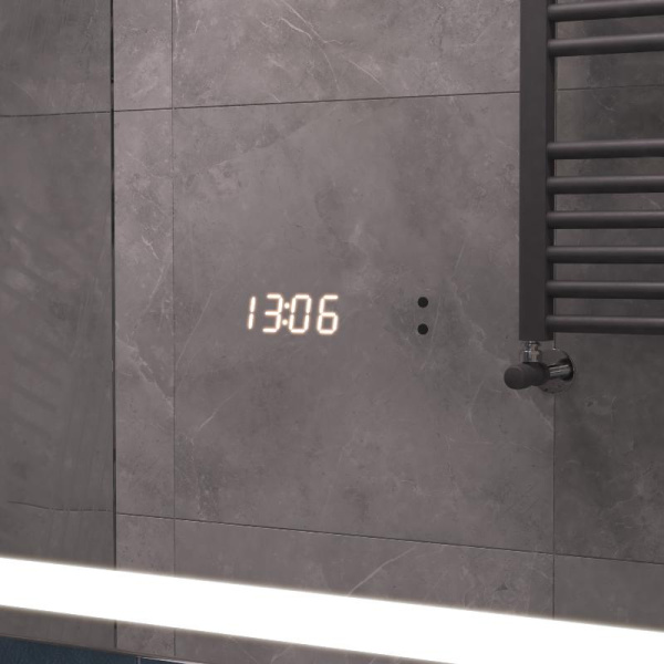 Зеркало Vigo Geometry Luxe 60х70 / 70х70 / 80х70 / 100х70 / 120х70 с бесконтактным сенсором, подогревом и часами детальное фото Зеркало Vigo Geometry Luxe 60х70 / 70х70 / 80х70 / 100х70 / 120х70 с бесконтактным сенсором, подогревом и часами