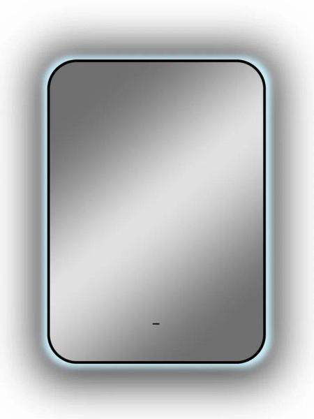 Зеркало Continent Torry Black LED 50/60 с бесконтактным сенсором 60х70
