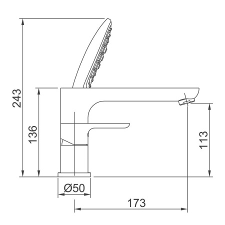 Смеситель Gappo G1148