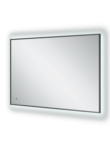 Зеркало Continent Meridian Gray LED 100х70