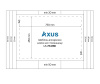 Кухонная мойка Axus LS-7848BD