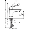 Смеситель Hansgrohe Focus 100 31917000