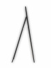 Зеркало Continent Norden Black LED 49х165