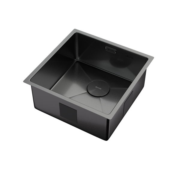 Кухонная мойка Zorg Zerox U/IF 45х45 PVD Gunblack Кухонная мойка Zorg Zerox U/IF 45х45 PVD Gunblack
